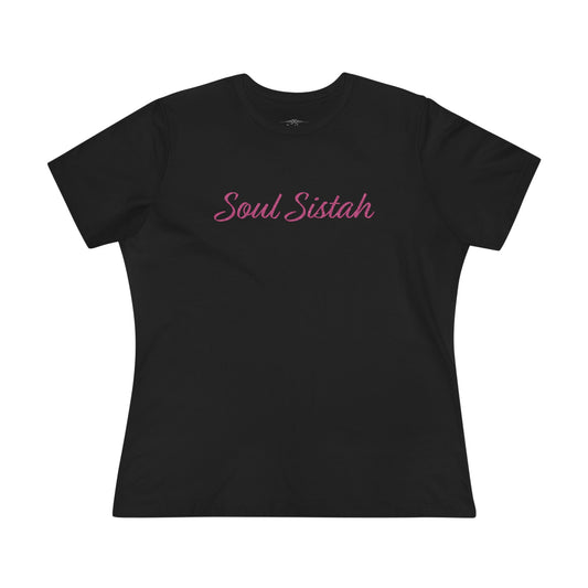 Soul Sistah Women's Cotton Tee – Wear Your Spirit, Own Your Vibe!