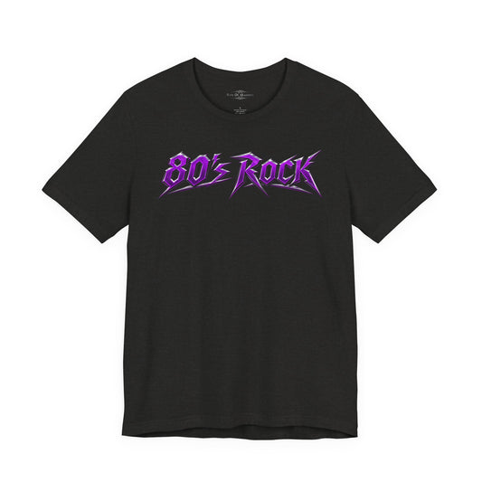 80s Rock T-Shirt | Retro Heavy Metal Front & Back Graphic Tee