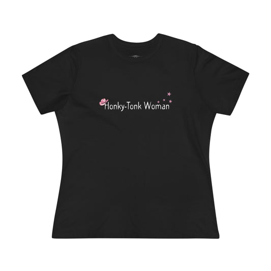 "Honkey-Tonk Woman" Women's Cotton Tee