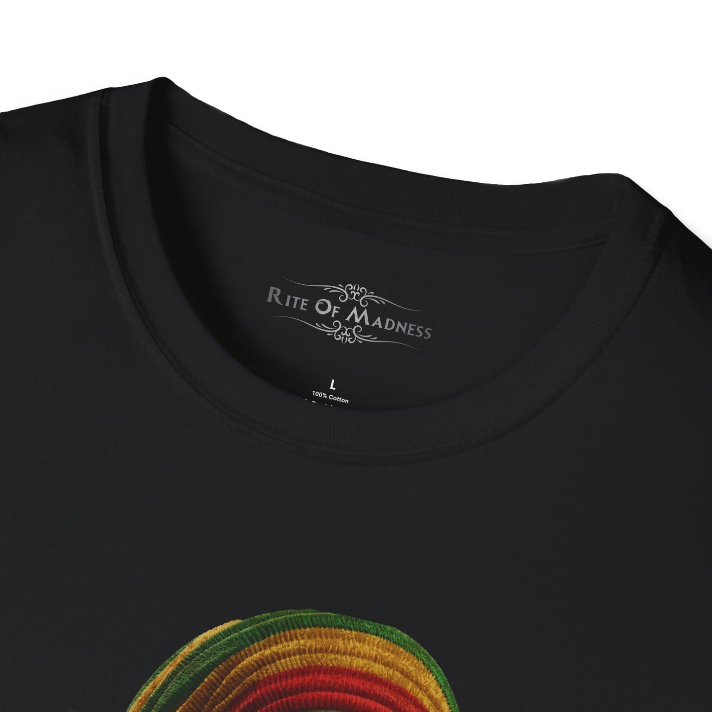 Love Never Dies: Rasta Vibes Halloween Men's Softstyle Tee